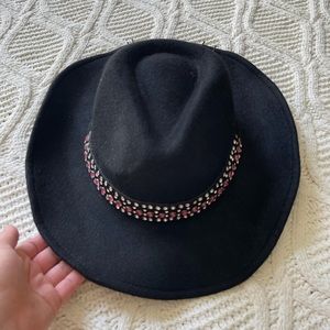 Peter Grimm Wool Cowboy Hat with Rhinestones